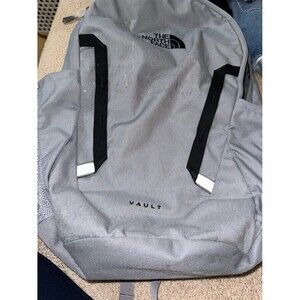 North Face grey back pack